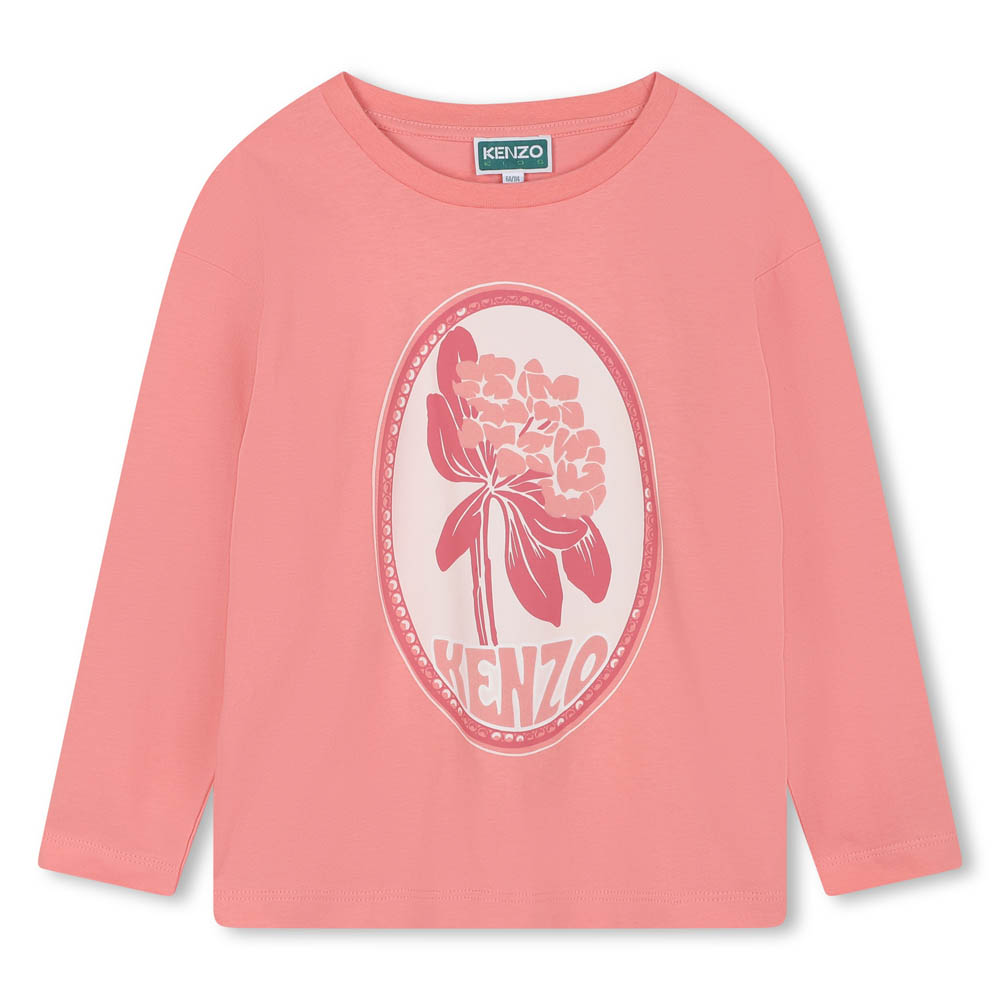 Kenzo Elephant hotsell Print Organic Cotton Long Sleeve T-Shirt size 8A